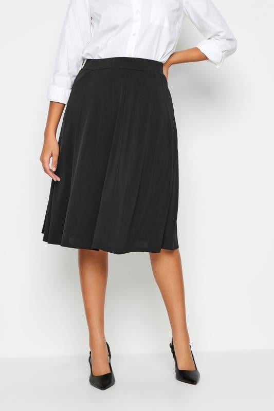 Women's  M&Co Black Panelled Skirt