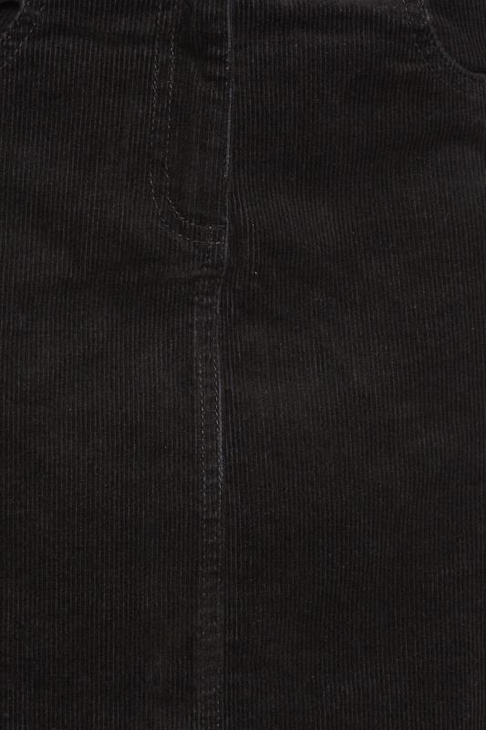 M&Co Black Cord A-Line Mini Skirt  | M&Co 4