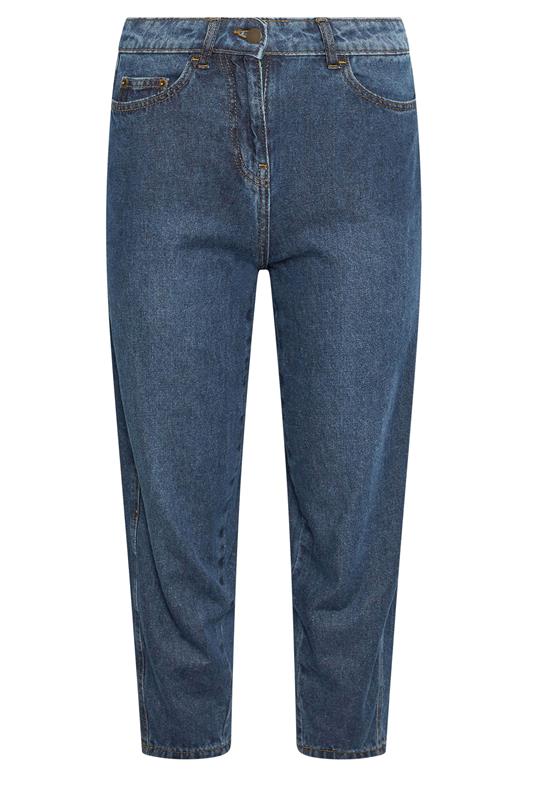 PixieGirl Petite Women's Dark Blue Non-Stretch Barrel Leg Jeans | PixieGirl 6