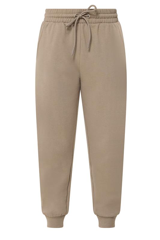 M&Co Petite Mocha Brown Cuffed Joggers | M&Co 5