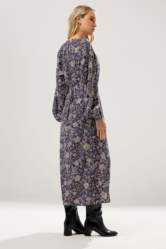 LTS Tall Purple Floral Maxi Dress | Long Tall Sally 2