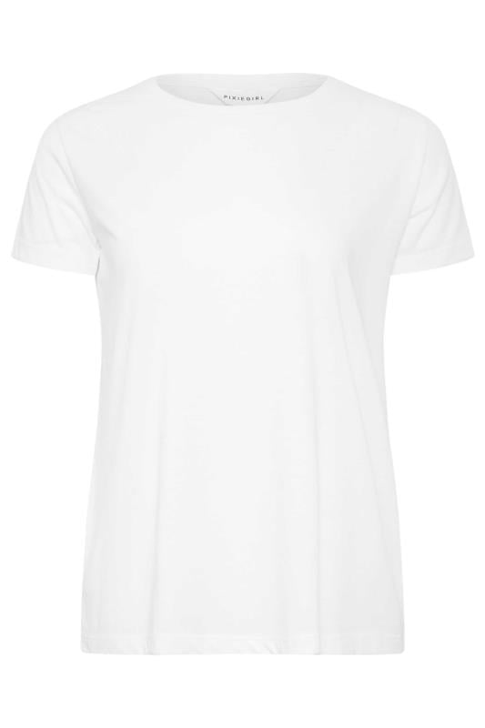 2 PACK Petite Black & White Basic T-Shirts | PixieGirl 10