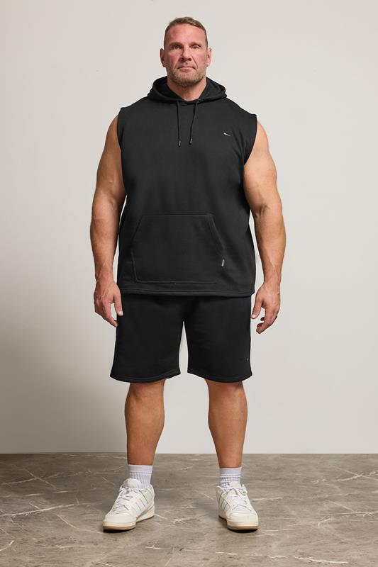 BadRhino Big & Tall Black Core Sleeveless Hoodie 2