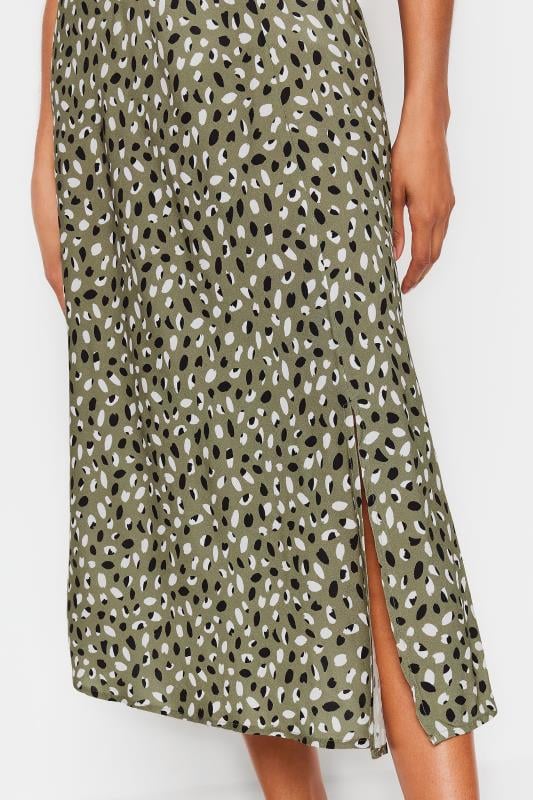 M&Co Khahi Green Spot Print Midaxi Skirt | M&Co 4
