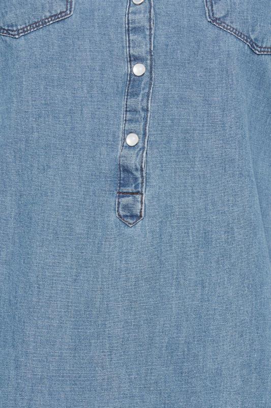 M&Co Blue Denim Tunic Shirt | M&Co  5