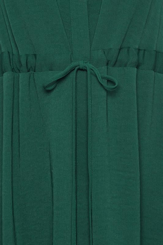 M&Co Emerald Green Tie Waist Tunic Shirt | M&Co 5