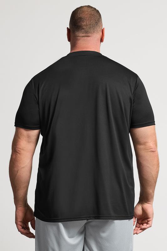 BadRhino Big & Tall Black Active T-Shirt | BadRhino 2