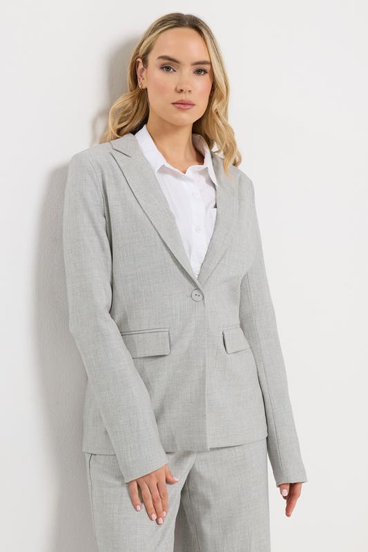 LTS Tall Light Grey Tailored Blazer