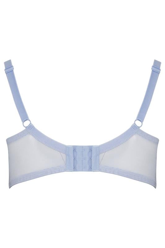 YOURSET 2 PACK Plus Size Blue Non-Padded Underwired Bras | Yours Clothing 11