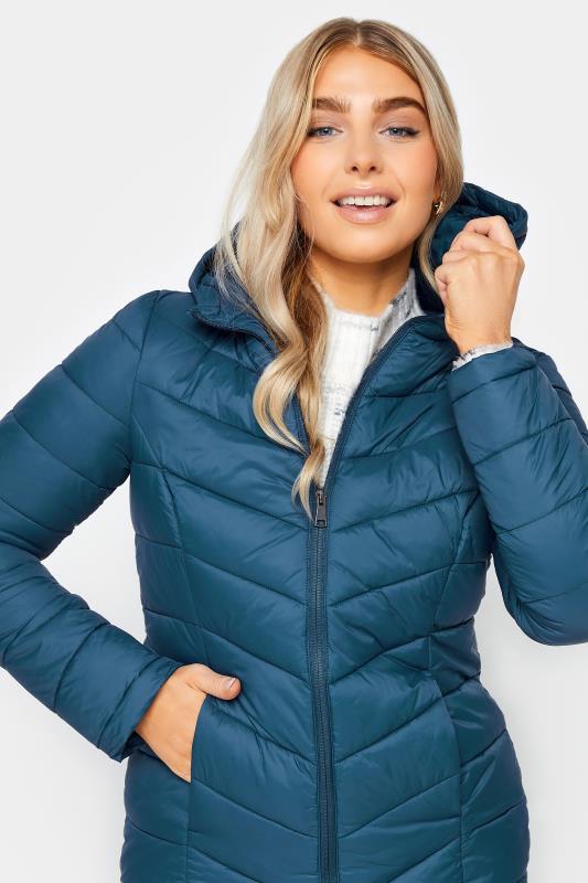M&Co Teal Blue Quilted Jacket | M&Co 4