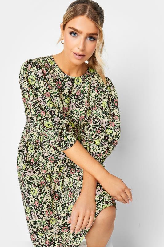 M&Co Green Floral Print Midi Dress | M&Co  5