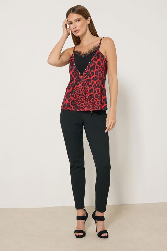 STAR Red Leopard Print Cami Top | StarByJM 2
