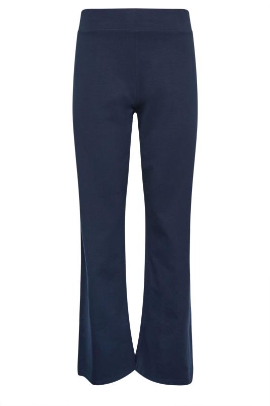 M&Co Navy Blue Wide Leg Yoga Pants | M&Co 5