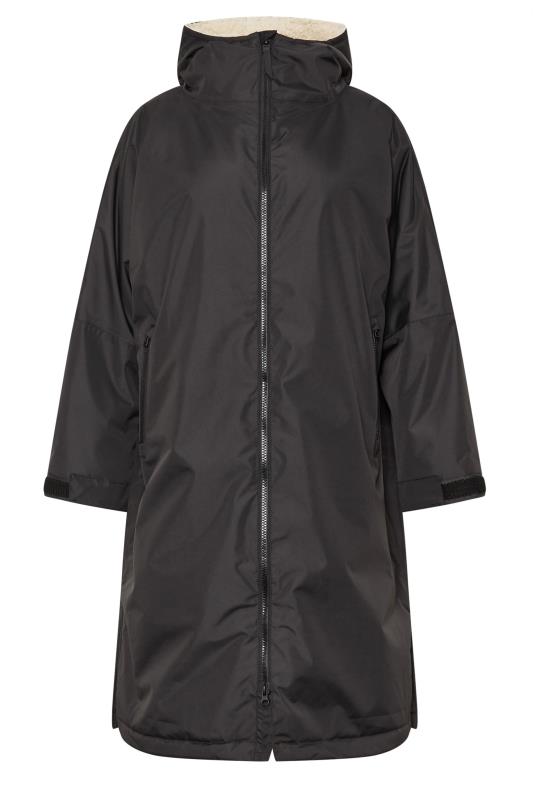 PixieGirl Petite Women's Black Waterproof Fleece Lined Robe | PixieGirl 6