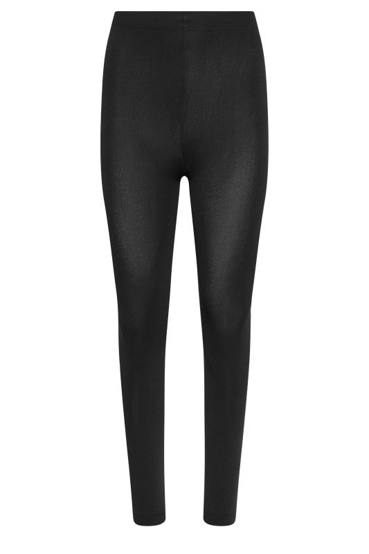 M&Co Black Thermal Fleece Leggings | M&Co 5