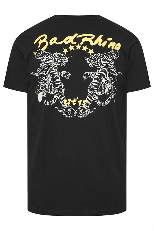 BadRhino Big & Tall Black Tiger Graphic T-Shirt | BadRhino 7