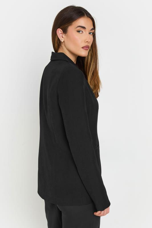 LTS Tall Black Double Breasted Blazer Jacket | Long Tall Sally 5