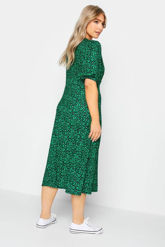 M&Co Green Leopard Print Dress | M&Co