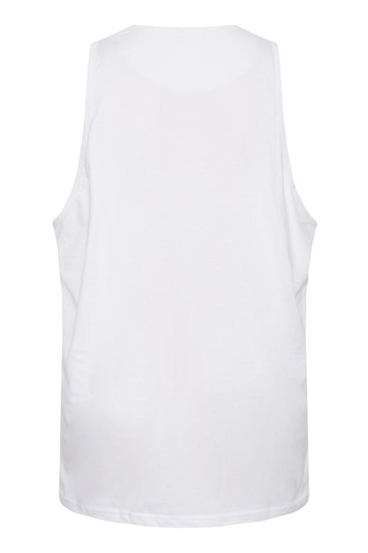 KAM White Plain Vest | BadRhino 2