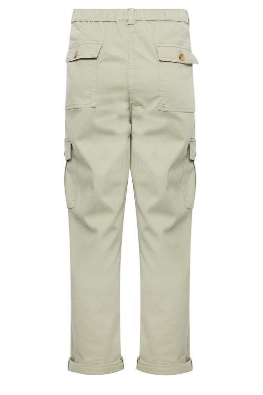 M&Co Sage Green Cargo Trousers | M&Co 8