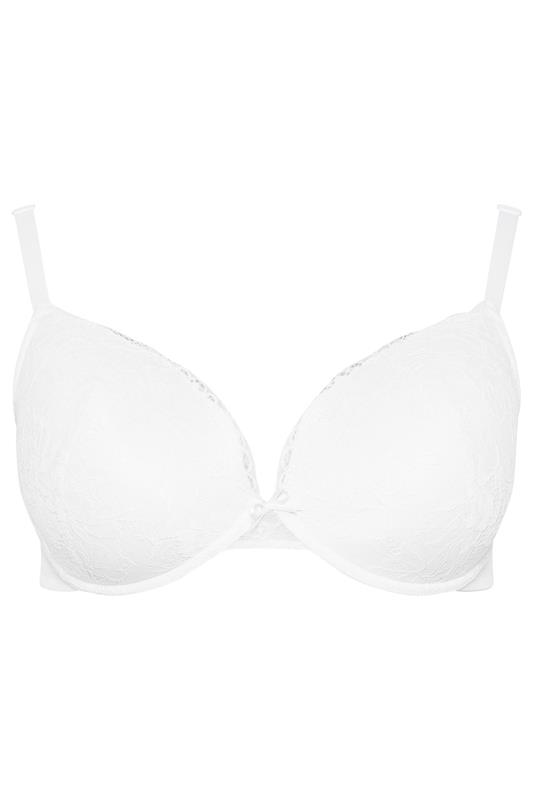 YOURSET 2 PACK Plus Size Yellow Lace T-Shirt Bras | Yours Clothing 11