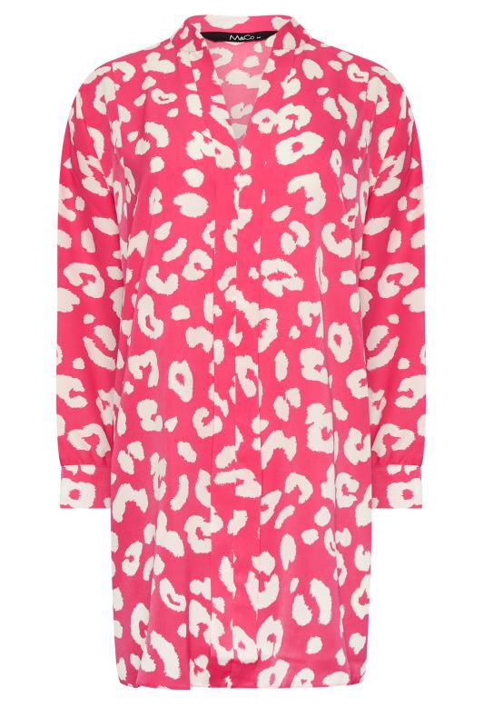 M&Co Pink Leopard Print Blouse | M&Co 6