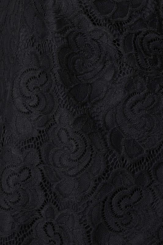 M&Co Black Floral Lace Top | M&Co 5