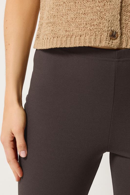 LTS Tall Women's Chocolate Brown Flared Trousers | Long Tall Sally 5
