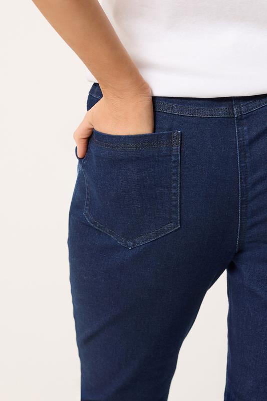 M&Co Indigo Blue Capri Jeans | M&Co 4