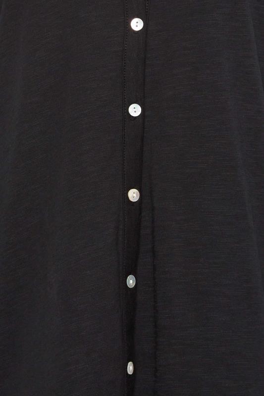 M&Co Black Button Through Cotton Shirt | M&Co  5