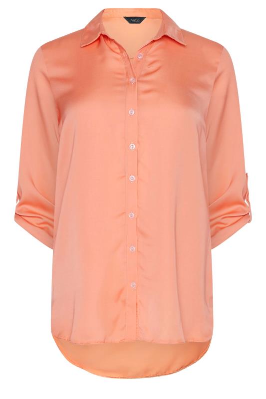 M&Co Orange Tab Sleeve Shirt | M&Co 6