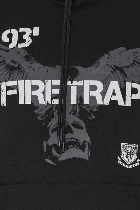FIRETRAP Big & Tall Black Hawk Hoodie | BadRhino 2