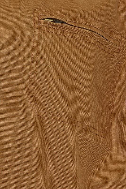 BadRhino Big & Tall Brown Canvas Worker Jacket | BadRhino 8