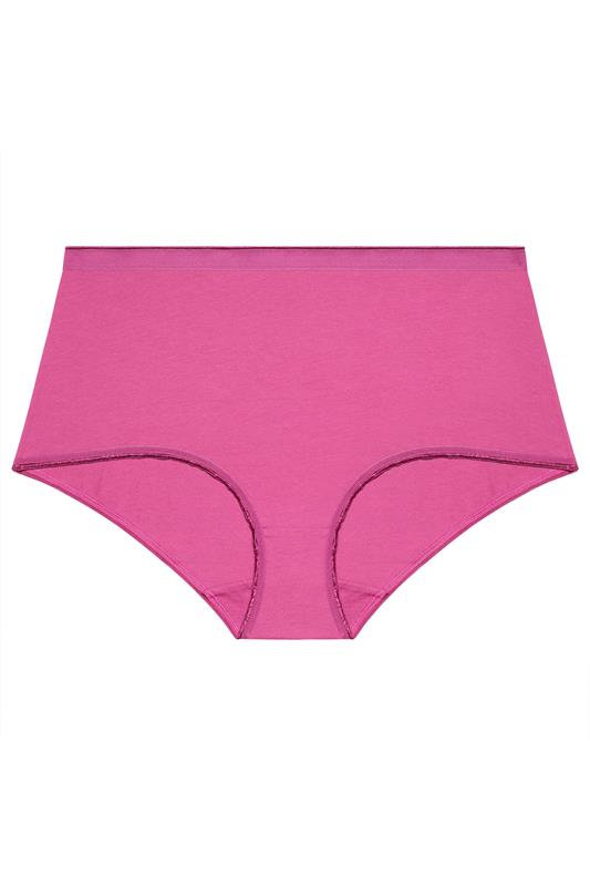 YOURS 5 PACK Plus Size Purple Full Briefs | Yours Clothing 8