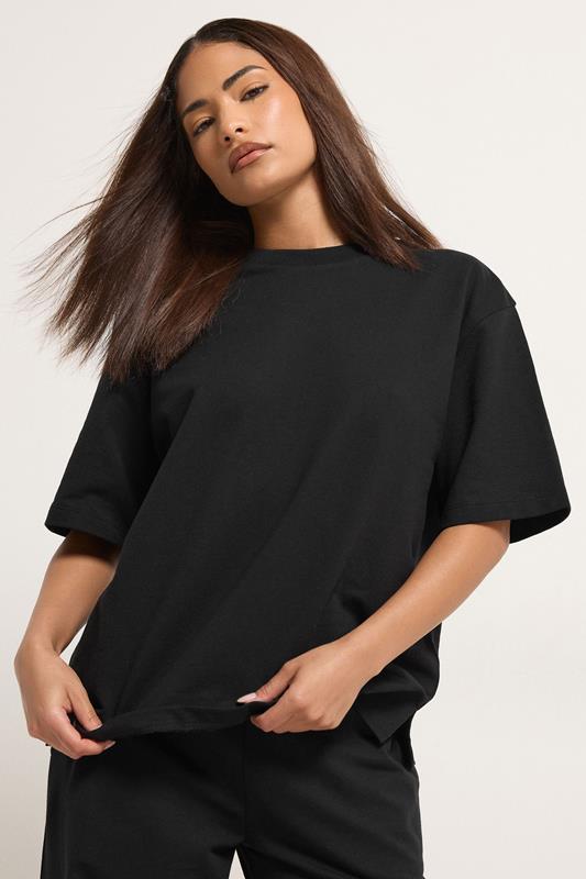 PixieGirl Petite Black Cotton T-Shirt