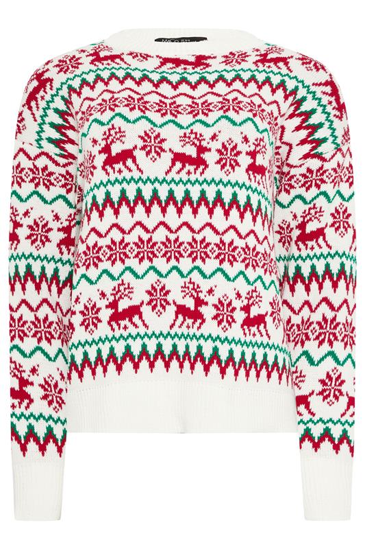 M&Co Red Reindeer Novelty Christmas Jumper | M&Co 5