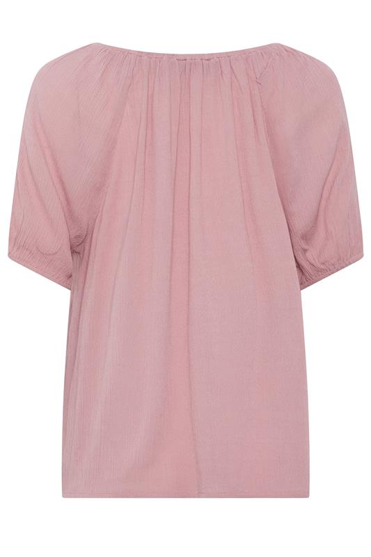 M&Co Pink Scoop Neck Blouse | M&Co 6