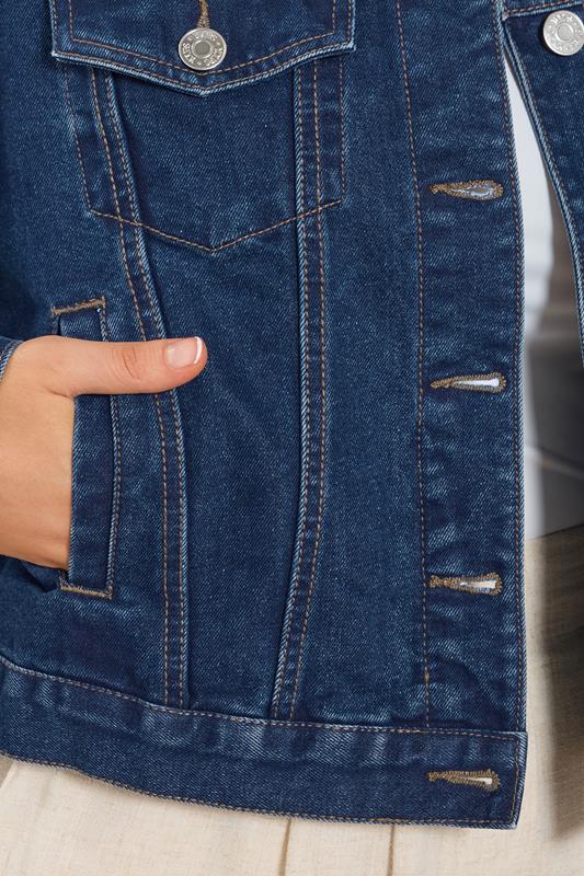 YOURS Plus Size Indigo Blue Denim Jacket | Yours Clothing 5