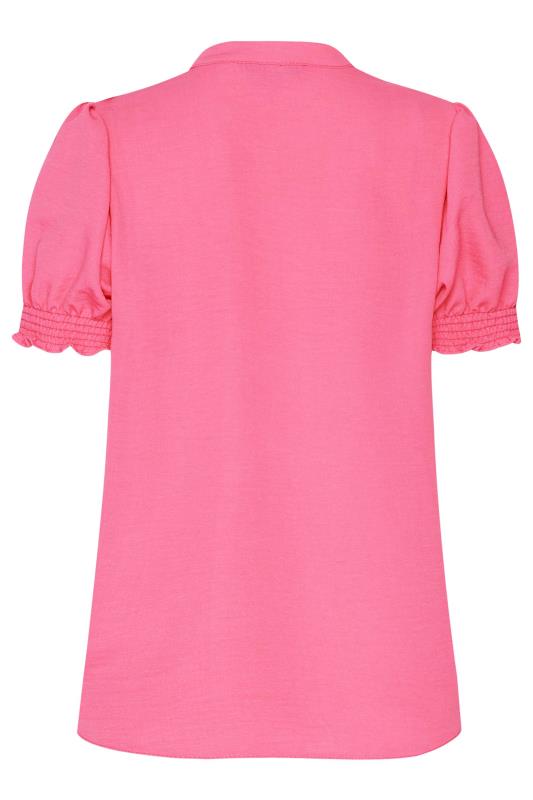 M&Co Pink Frill Front Blouse | M&Co 7