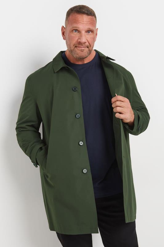 BadRhino Big & Tall Khaki Green Mac Raincoat