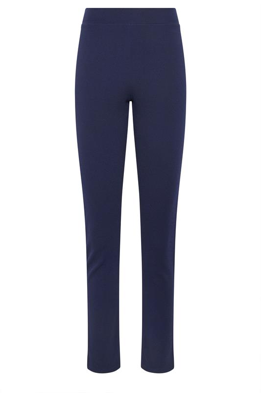 LTS Tall Navy Blue Slim Leg Trousers | Long Tall Sally 5