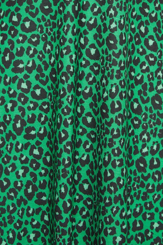 M&Co Green Leopard Print Dress | M&Co 5