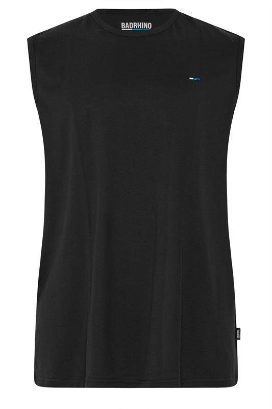 BadRhino Big & Tall Black/White/Navy/Khaki/Grey 5 Pack Extra Long Muscle Vests | BadRhino 13