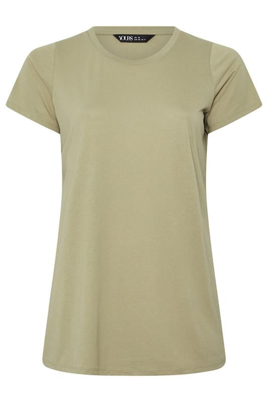 YOURSET 3 PACK Plus Size Chocolate Brown & Pink Core T-Shirts | Yours Clothing 11