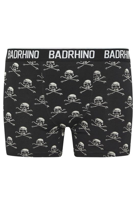 BadRhino Big & Tall 3 PACK Black Skull Boxers | BadRhino 7