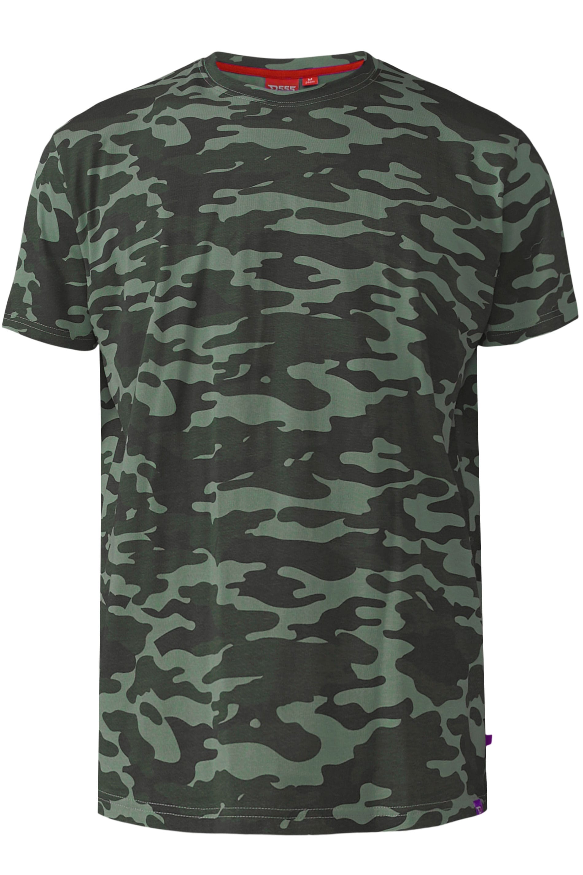 D555 Green Camouflage T-Shirt | BadRhino 1