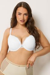 YOURSET 2 PACK Plus Size Yellow Lace T-Shirt Bras | Yours Clothing 4