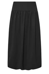 PixieGirl Petite Women's Black Bubble Hem Maxi Skirt | PixieGirl 5