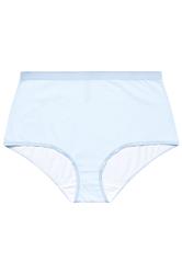 YOURSET 5 PACK Plus Size Blue Floral Print Full Briefs | Yours Clothing 9
