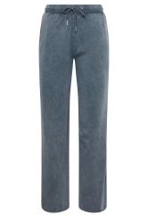 LTS Tall Navy Blue Acid Wash Straight Leg Joggers | Long Tall Sally 6
